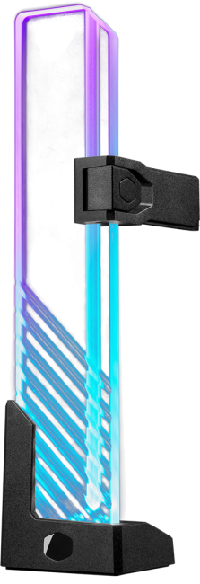 держатель видеокарты в корпусе Cooler Master ARGB GPU Support Bracket держатель видеокарты в корпусе Cooler Master ARGB GPU Support Bracket