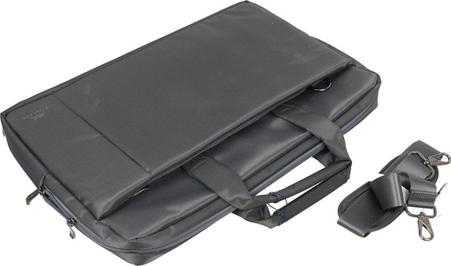 Сумка для ноутбука 17" Riva 8251 GREY Сумка для ноутбука 17" Riva 8251 GREY
