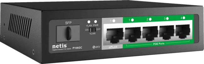 Коммутатор Netis P106GC Коммутатор Netis P106GC