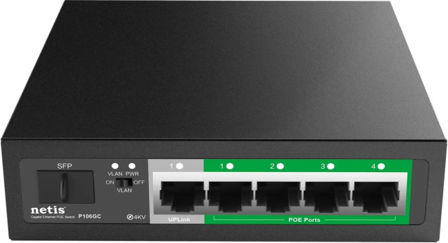 Коммутатор Netis P106GC Коммутатор Netis P106GC