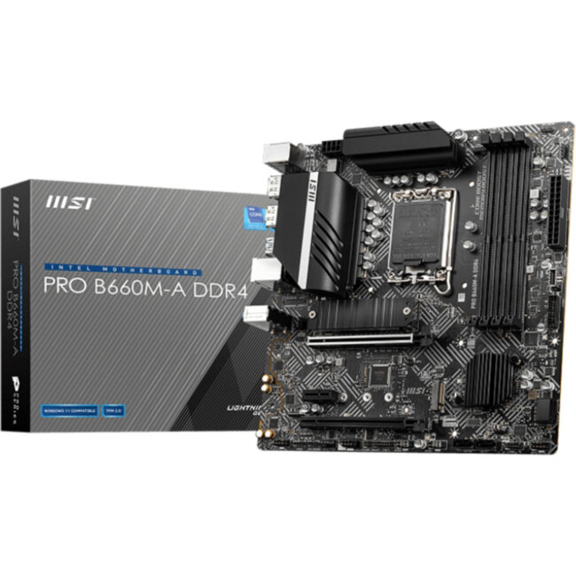 Материнская плата MSI PRO B660M-A DDR4