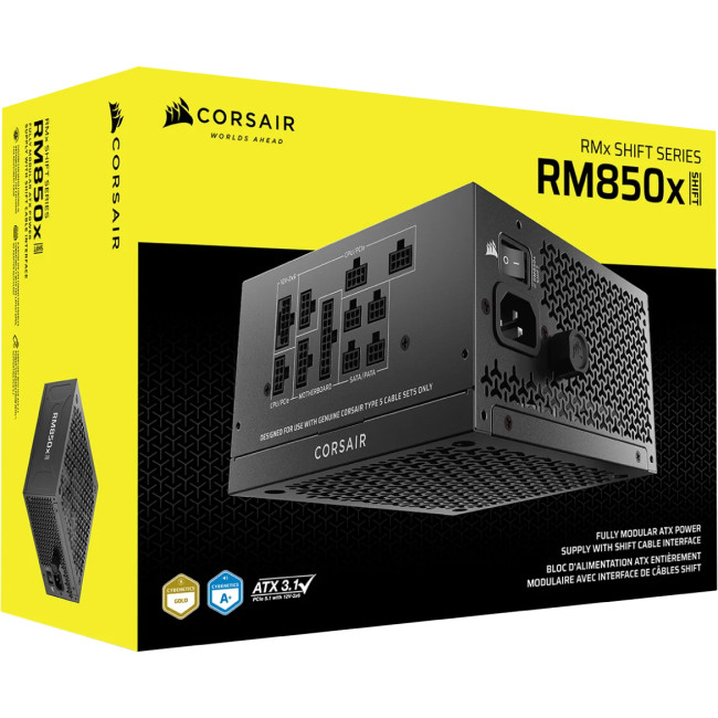 Блоки питания Corsair RM850x SHIFT CP-9020299-EU Блоки питания Corsair RM850x SHIFT CP-9020299-EU