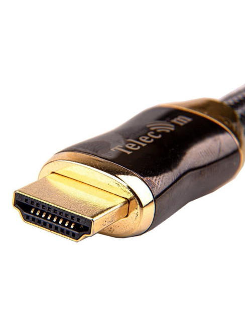 Кабель HDMI 19M/M,ver. 2.1, 8K@60 Hz 0.5m метал разъемы, нейлоновая оплетка Telecom <TCG300-0.5M> Telecom HDMI (m) - HDMI (m) 0.5м