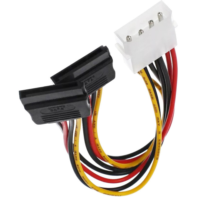 Переходник питания SATA-устройств (1big ->2SATA) VCOM <VPW7572> VCOM VPW7572